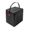 Shopping Thermobox 20 l - schwarz rosa