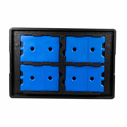 Kühldeckel Thermobox mit 4 x Akkus - Isokiste.de